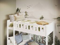 Flair Bea Shorty Bunk Bed in White - Size: Junior - thumbnail 4
