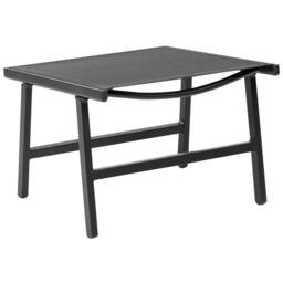 Wyld and Coco Folding Garden Chair with Footrest - Black Textilene - thumbnail 8