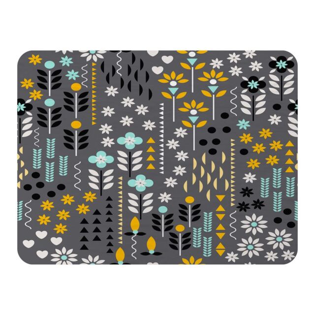 Benjamin Tate Design Flower Print Blanket in Natural - Size: 120 cm x 150 cm - image 1