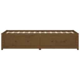 Berkfield Home Day Bed Honey Brown 90x200 cm Solid Wood Pine - thumbnail 8