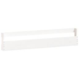 Berkfield Home Wall-mounted Shoe Racks 2 pcs White 110x9x23 cm Solid Wood Pine - Size: 110 x 9 x 23 cm - thumbnail 5