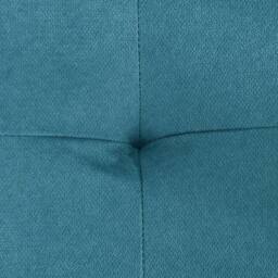 Wyld Haus Codoha Kapa Blue 2 Seater Fabric Sofa Bed Side Pockets & Cushions - thumbnail 8