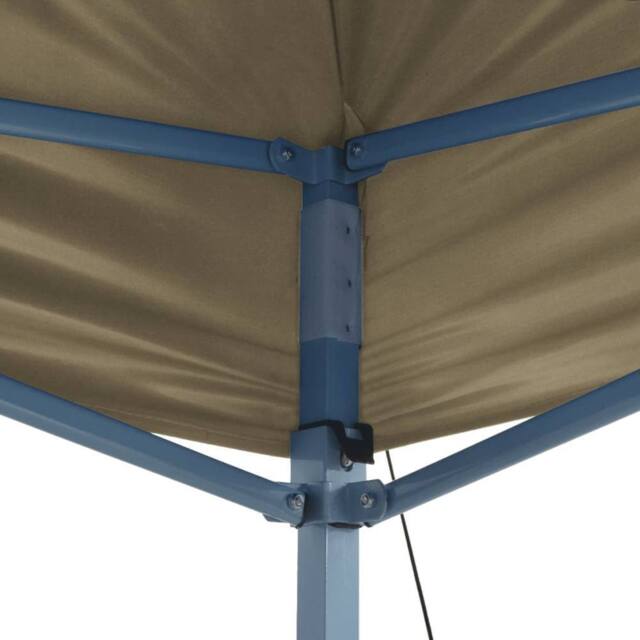 Berkfield Home Durable Foldable Tent Pop-Up 3x4.5 m Cream White in Beige - image 1