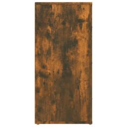 Berkfield Home Sideboard Smoked Oak 40x33x70 cm Engineered Wood in Brown - Size: 40 x 33 x 70 cm - thumbnail 5