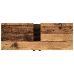 Berkfield Home Bathroom Sink Cabinet Old Wood 80x30x60 cm Engineered Wood in Brown - Size: 80 x 30 x 60 cm - thumbnail 9