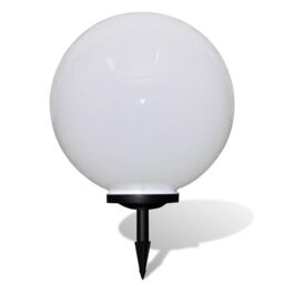 Berkfield Home Outdoor Pathway Lamp LED 50 cm with Ground Spike in White - thumbnail 2