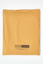 Homescapes Egyptian Cotton Flat Sheet 200 Thread Count in Mustard - Size: Double Flat - thumbnail 5