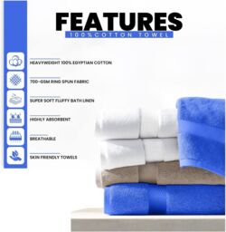 GAVENO CAVAILIA Miami Towel in Blue - thumbnail 2