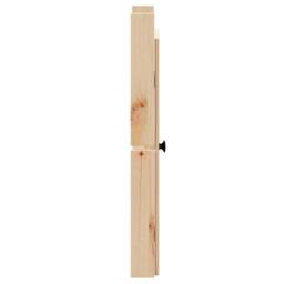 Berkfield Home Outdoor Kitchen Doors 50x9x82 cm Solid Wood Pine in Natural - Size: 50 x 9 x 82 cm - thumbnail 6