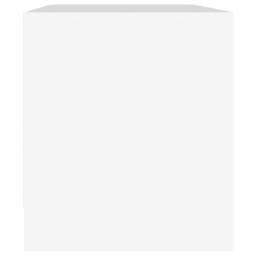 Berkfield Home TV Cabinet White 90x35x40 cm Engineered Wood - Size: 90 x 35 x 40 cm - thumbnail 6