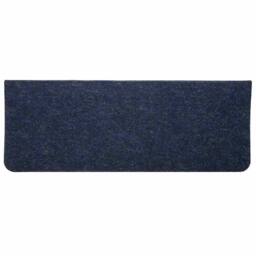 Berkfield Home Stair Mats Self-adhesive 15 pcs 65x24.5x3.5 cm Blue - Size: Medium - thumbnail 6