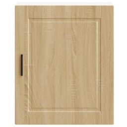 Berkfield Home Kitchen Wall Cabinets 2 pcs¬†Porto Sonoma Oak Engineered Wood in Brown - thumbnail 6