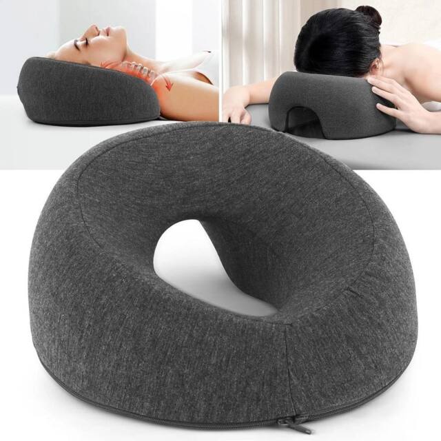 KORVIXA Face Down Pillow Memory Foam in Dark Grey - image 1