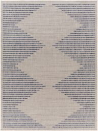 Livabliss Tuareg-Global Beige Ivory Blue Graphic In- & Outdoor Rug in Dark Blue - Size: 120 cm x 170 cm - thumbnail 2