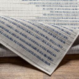 Livabliss Tuareg-Global Beige Ivory Blue Graphic In- & Outdoor Rug in Dark Blue - Size: 120 cm x 170 cm - thumbnail 4