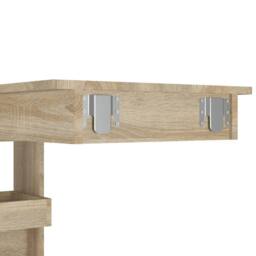 Berkfield Home Wall Bar Table Sonoma Oak 102x45x103.5 cm Engineered Wood in Brown - thumbnail 8