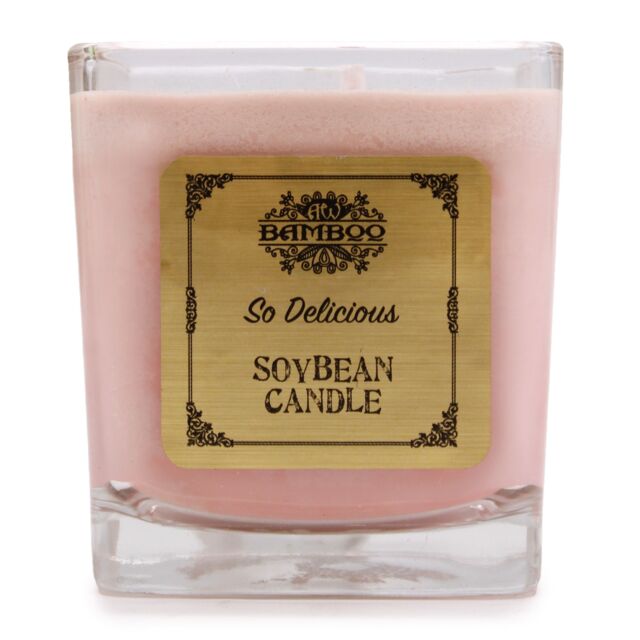 KDMD Soybean Jar Candles - So Delicious in Pink - image 1