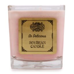 KDMD Soybean Jar Candles - So Delicious in Pink - thumbnail 1