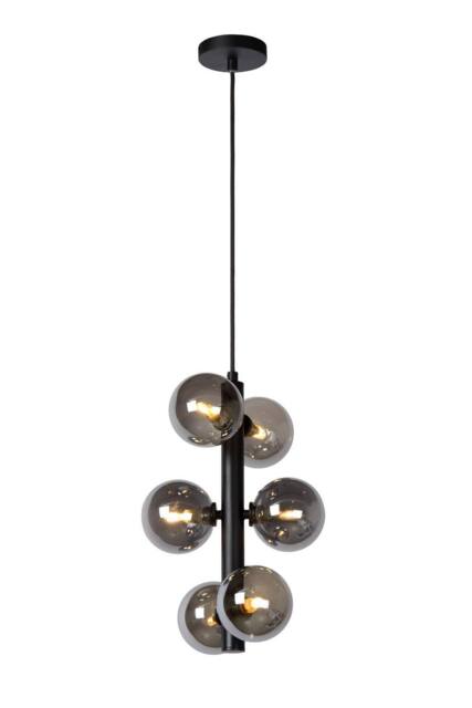 Netlighting Tycho Retro Pendant Light 25.5cm 6xG9 Black Special Offer - image 1