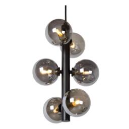 Netlighting Tycho Retro Pendant Light 25.5cm 6xG9 Black Special Offer - thumbnail 6