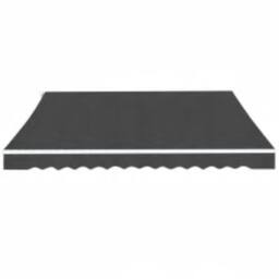 Berkfield Home Folding Awning Manual Operated 600 cm Anthracite in Black - thumbnail 2