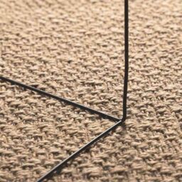 Berkfield Home Rug ZIZUR Beige 140x200 cm Jute Look Indoor & Outdoor - Size: Medium - thumbnail 4