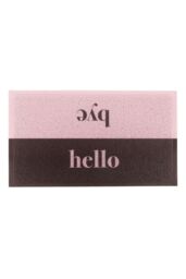 Artsy Mats Pink Hello Bye Doormat - Size: 40 cm x 70 cm - thumbnail 3