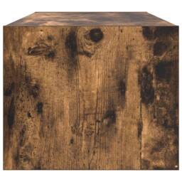 Berkfield Home TV Cabinets 2 pcs Smoked Oak 80x31x25.5 cm Engineered Wood in Brown - thumbnail 8