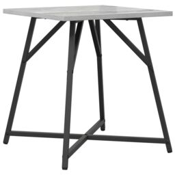 Berkfield Home Set of 2 Side Tables in Grey Sonoma with Engineered Wood & Metal - thumbnail 6