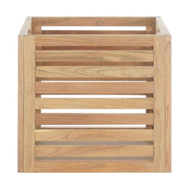 Orsina ARLA Small Walnut Wood Storage Box in Brown - image 1