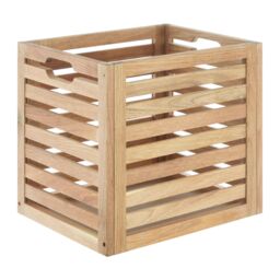 Orsina ARLA Small Walnut Wood Storage Box in Brown - thumbnail 3