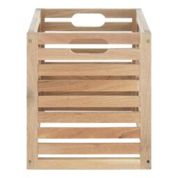 Orsina ARLA Small Walnut Wood Storage Box in Brown - thumbnail 2