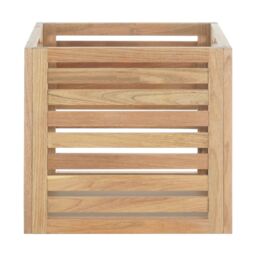 Orsina ARLA Small Walnut Wood Storage Box in Brown - thumbnail 1