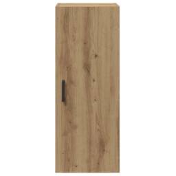 Berkfield Home Wall Mounted Cabinet Artisian Oak 34.5x34x90 cm Engineered Wood in Light Tan - thumbnail 5