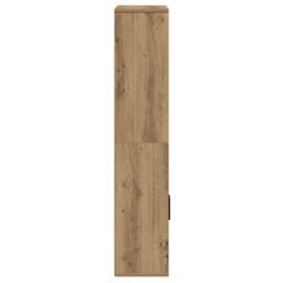 Berkfield Home Bookcase Artisan Oak 60x24x120 cm Engineered Wood in Brown - Size: 60 x 24 x 120 cm - thumbnail 5