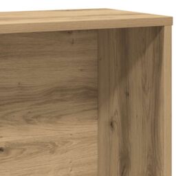 Berkfield Home Bookcase Artisan Oak 60x24x120 cm Engineered Wood in Brown - Size: 60 x 24 x 120 cm - thumbnail 8