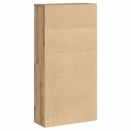 Berkfield Home Bookcase Artisan Oak 60x24x120 cm Engineered Wood in Brown - Size: 60 x 24 x 120 cm - thumbnail 6