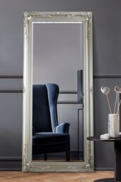 MirrorOutlet Buxton Silver Full Length Mirror 170 x 79 CM - Size: 1 Pack