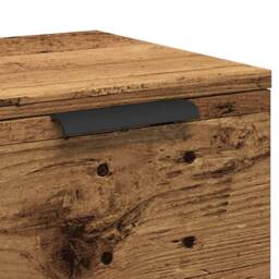 Berkfield Home Sideboard Old Wood 60x30x70 cm Engineered Wood in Brown - Size: 60 x 30 x 70 cm - thumbnail 8