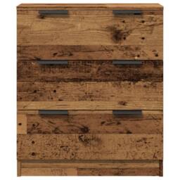 Berkfield Home Sideboard Old Wood 60x30x70 cm Engineered Wood in Brown - Size: 60 x 30 x 70 cm - thumbnail 4