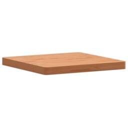 Berkfield Home Table Top 50x50x4 cm Square Solid Wood Beech in Light Brown - Size: 50 x 50 x 4 cm - thumbnail 4