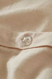 Martex Touch of Linen Duvet Cover Set (Includes 2 Pillowcases 1 For Single) in Cream - Size: Double - thumbnail 5