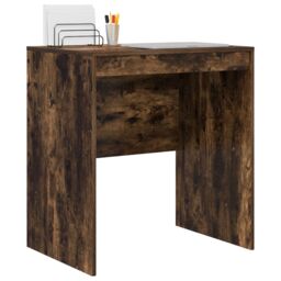Berkfield Home Writing Desk Smoked oak Engineered wood 70 x 50 x 76 cm in Brown - thumbnail 3