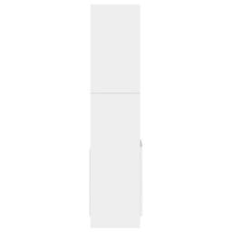Berkfield Home Highboard¬†White 92x33x140 cm Engineered Wood in White - Size: 92 x 33 x 140 cm - thumbnail 6