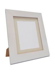 Frames & Mirrors 4U Metro White Frame with Light Grey Mount for Image Size 7 x 5 Inch - thumbnail 5
