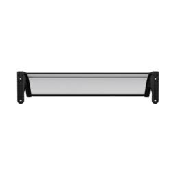 Garden Sanctuary Outdoor Door Canopy Window Awning with Drainage Channel in Grey - thumbnail 8