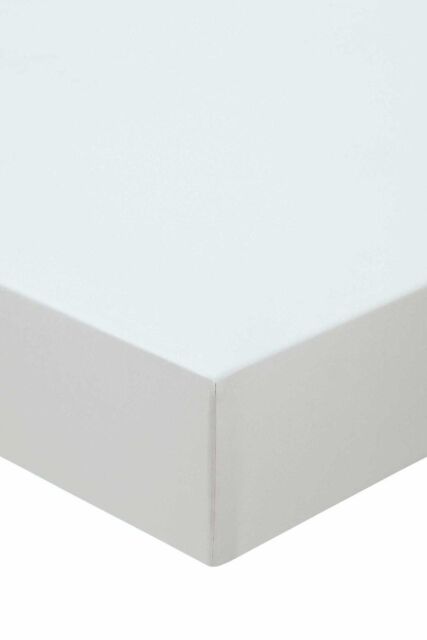 Murmur ' 250TC' Plain Dye Fitted Sheet in Grey - Size: King Fitted - image 1