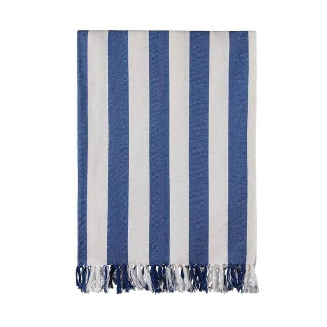 Vinga Ornos Family Hammam Towel in Blue - image 1