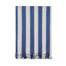 Vinga Ornos Family Hammam Towel in Blue - thumbnail 1