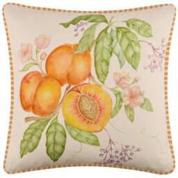 Voyage Maison Peach Harvest Printed Outdoor Cushion - Size: 43 cm x 43 cm - thumbnail 2